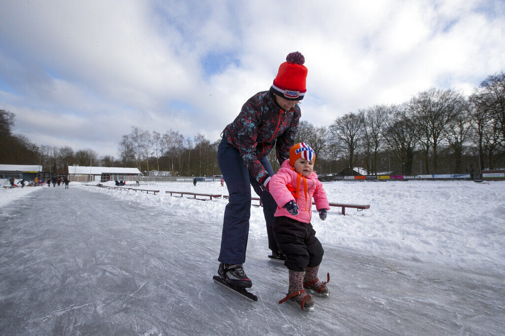 APTOPIX Netherlands Deep Freeze